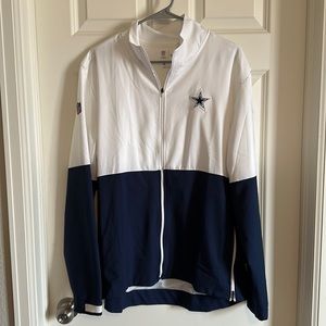 Dallas Cowboys NFL Nike performance color block full zip jacket